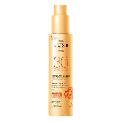 NUXE Sun naptej spray arcra és testre SPF30 (150ml)