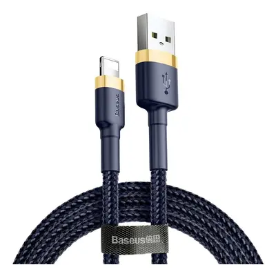 USB töltő- és adatkábel, Lightning, 100 cm, 2400 mA, törésgátlóval, gyorstöltés, cipőfűző minta,