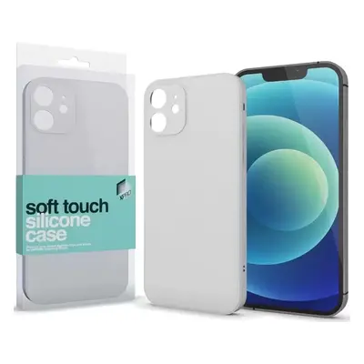 Apple iPhone 7 / 8 / SE (2020) / SE (2022), Szilikon tok, Xprotector Soft Touch Slim, tört-fehér