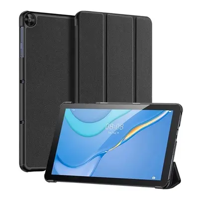 Huawei MatePad T10 (9.7) / T10s (10.1), mappa tok, Trifold, Dux Ducis Domo, fekete