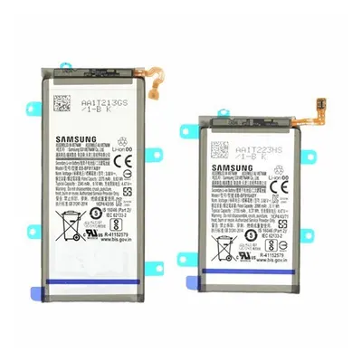 Samsung Galaxy Z Fold2 5G SM-F916B, Akkumulátor, 2 db, 2345 + 2155 mAh, Li-Ion, gyári