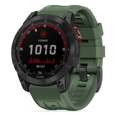 Garmin Fenix 3 / 3 HR / 5X / 5X Plus / 6X / 6X Pro / 7X, szilikon pótszíj, állítható, TP IconBan