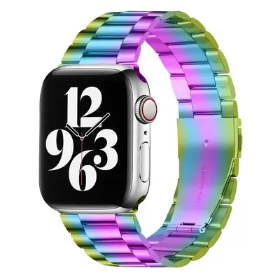 Apple Watch 4-6, SE, SE (2022) (38 / 40 mm) / Watch 7-9 (41 mm), fém pótszíj, rozsdamentes acél,