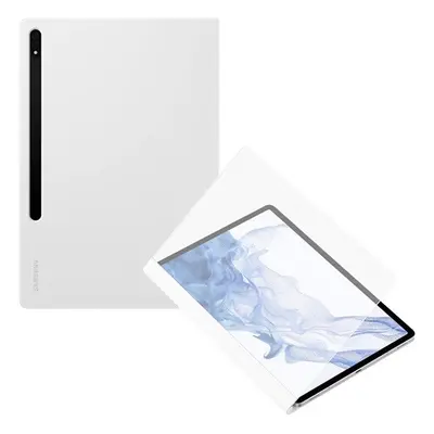 Samsung Galaxy Tab S7 Plus 12.4 / Tab S7 FE 12.4 / Tab S8 Plus 12.4, mappa tok, átlátszó előlap,