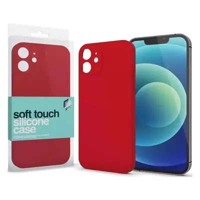 Apple iPhone 11, Szilikon tok, Xprotector Soft Touch Slim, piros