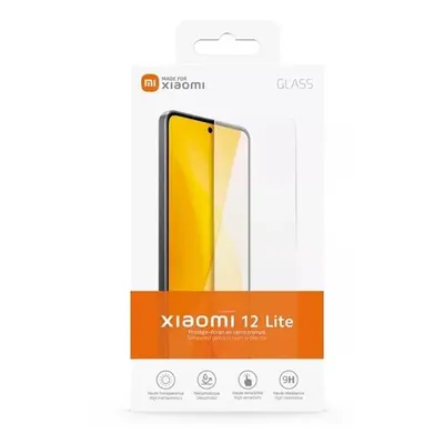 Xiaomi 12 Lite, Kijelzővédő fólia, ütésálló fólia (az íves részre NEM hajlik rá!), Tempered Glas