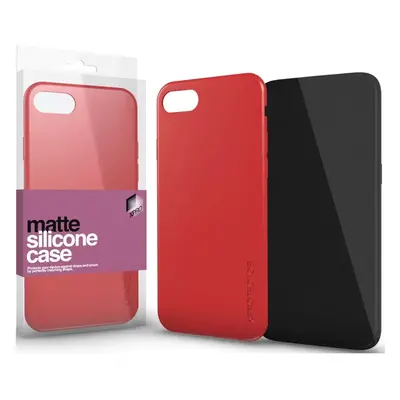 Apple iPhone 11 Pro, Szilikon tok, ultravékony, matt, Xprotector Matte, piros