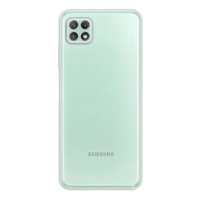 Samsung Galaxy A22 5G SM-A226B, Szilikon tok, ultravékony, Blautel 4-OK, átlátszó