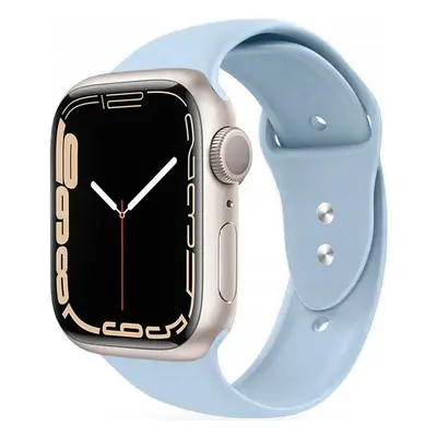 Apple Watch 4-6, SE, SE (2022) (38 / 40 mm) / Watch 7-9 (41 mm), szilikon pótszíj, állítható, ké