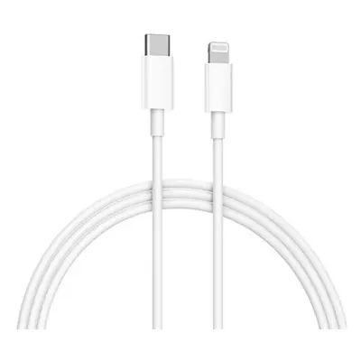 USB Type-C töltő- és adatkábel, Lightning, 100 cm, 3000 mA, gyorstöltés, MFI engedélyes, Xiaomi,