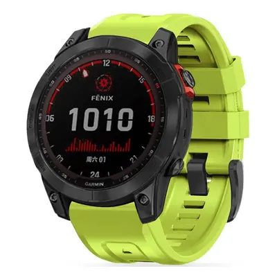 Garmin Fenix 3 / 3 HR / 5X / 5X Plus / 6X / 6X Pro / 7X, szilikon pótszíj, állítható, TP IconBan