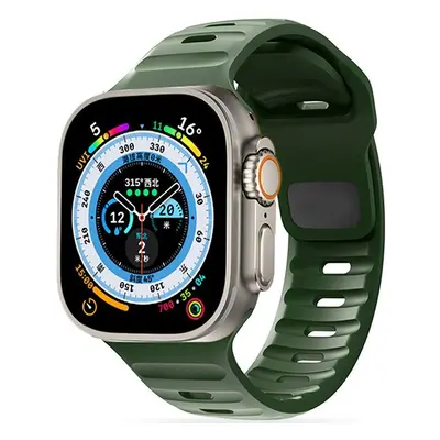 Apple Watch 4-6, SE, SE (2022) (38 / 40 mm) / Watch 7-9 (41 mm), szilikon pótszíj, állítható, TP