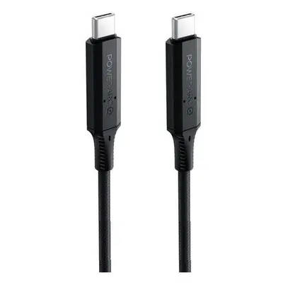 USB Type-C töltő- és adatkábel, USB Type-C, 100 cm, 2000 mA, cipőfűző minta, gyorstöltés, Spigen