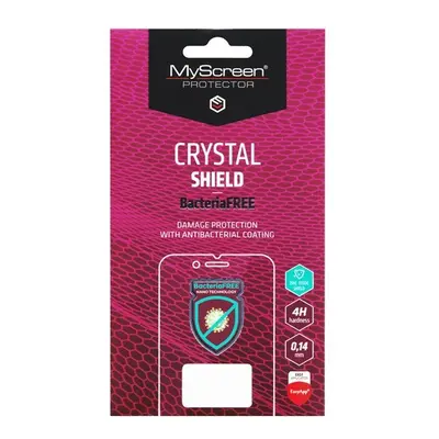 Realme C21, Kijelzővédő fólia (az íves részre NEM hajlik rá!), MyScreen Protector Antibacterial,