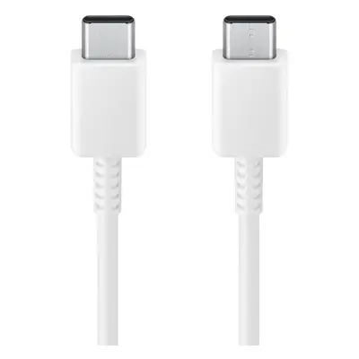 USB Type-C töltő- és adatkábel, USB Type-C, 180 cm, 3000 mA, 60W, gyorstöltés, Samsung, fehér, g