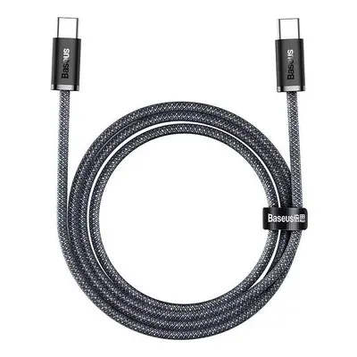 USB Type-C töltő- és adatkábel, USB Type-C, 200 cm, 5000 mA, 100W, gyorstöltés, PD, cipőfűző min