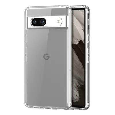 Google Pixel 7a, Műanyag hátlap védőtok + szilikon keret, Dux Ducis Clin, átlátszó