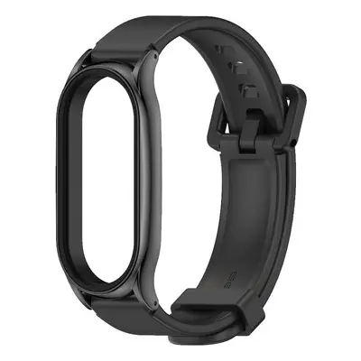 Xiaomi Mi Smart Band 7, szilikon pótszíj, állítható, TP IconBand Pro, fekete