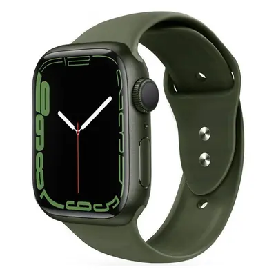 Apple Watch 4-6, SE, SE (2022) (38 / 40 mm) / Watch 7-9 (41 mm), szilikon pótszíj, állítható, ké