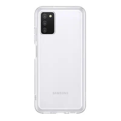 Samsung Galaxy A03s SM-A037F, Szilikon tok, átlátszó, gyári