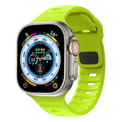 Apple Watch 4-6, SE, SE (2022) (38 / 40 mm) / Watch 7-9 (41 mm), szilikon pótszíj, állítható, TP