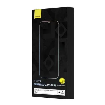 Apple iPhone 14 Pro, Kijelzővédő, ütésálló fólia (az íves részre NEM hajlik rá!), Tempered Glass