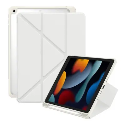 Apple iPad 10.2 (2019 / 2020 / 2021), mappa tok, Apple Pencil tartóval, Origami Smart Case, Base