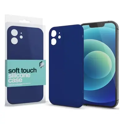 Apple iPhone 11 Pro Max, Szilikon tok, Xprotector Soft Touch Slim, sötétkék