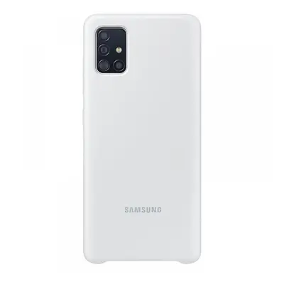 Samsung Galaxy A51 SM-A515F, Szilikon tok, fehér, gyári