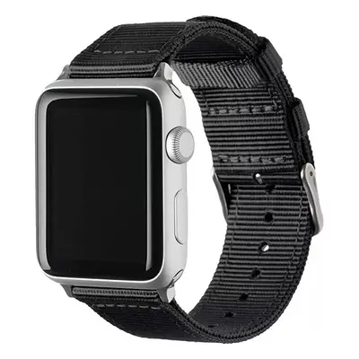 Apple Watch 4-6, SE, SE (2022) (38 / 40 mm) / Watch 7-9 (41 mm), műanyag pótszíj, szőtt, állítha