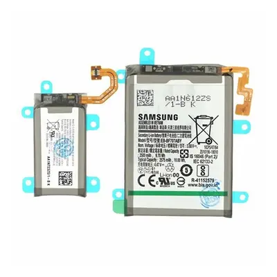 Samsung Galaxy Z Flip 5G SM-F707F, Akkumulátor, 2 db, 2375 + 725 mAh, Li-Ion, gyári