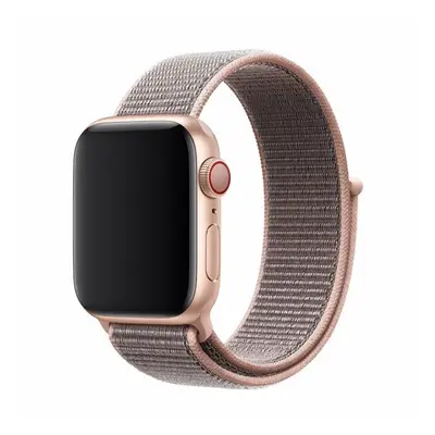 Apple Watch 1-6, SE (42 / 44 mm) / Watch 7-8 (45 mm) / Watch Ultra (49 mm), textíl pótszíj, szil