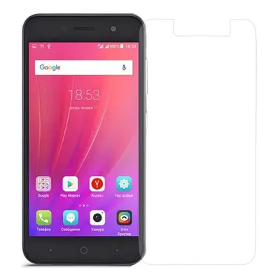 ZTE Blade A520, Kijelzővédő fólia, ütésálló fólia (az íves részre NEM hajlik rá!), Tempered Glas