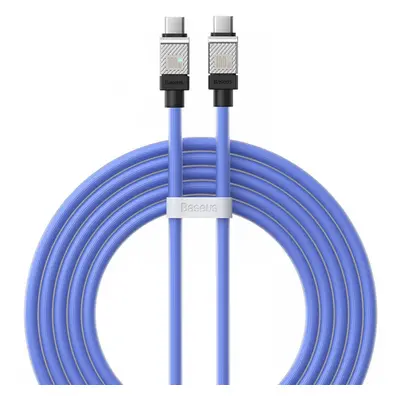 USB Type-C töltő- és adatkábel, USB Type-C, 200 cm, 100W, törésgátlóval, gyorstöltés, PD, Baseus