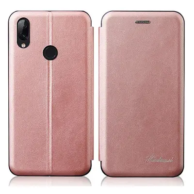 Xiaomi Redmi Note 9T 5G, Oldalra nyíló tok, stand, Wooze Protect And Dress Book, vörösarany