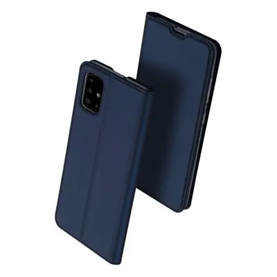 Realme GT Neo3 / Neo3 150W, Oldalra nyíló tok, stand, Dux Ducis, sötétkék