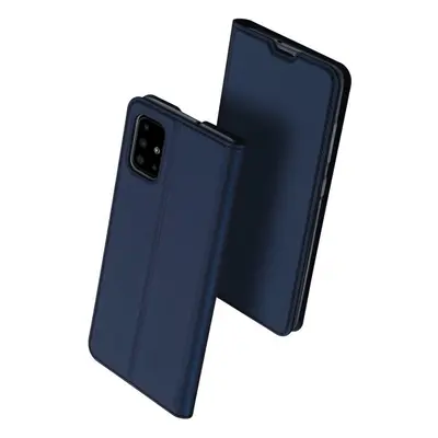 Huawei Honor 30 Pro / 30 Pro Plus, Oldalra nyíló tok, stand, Dux Ducis, sötétkék