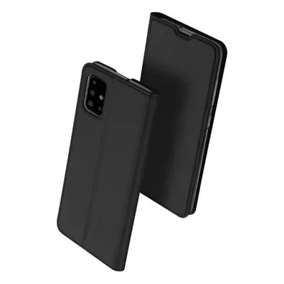 Huawei P40, Oldalra nyíló tok, stand, Dux Ducis, fekete