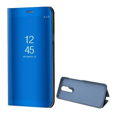 Xiaomi Redmi K30 / K30 5G / Poco X2, Oldalra nyíló tok, hívás mutatóval, Smart View Cover, kék (