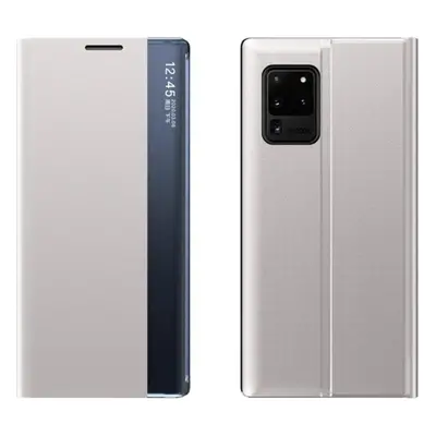 Huawei P Smart (2020), Oldalra nyíló tok, stand, hívás mutatóval, vékony csíkban, Wooze Look Ins