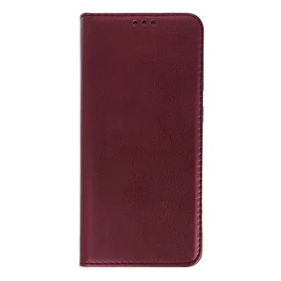 Samsung Galaxy A73 5G SM-A736B, Oldalra nyíló tok, stand, Magnet Book, bordó