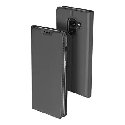 Xiaomi Redmi K30 / K30 5G / Poco X2, Oldalra nyíló tok, stand, Dux Ducis, sötétszürke