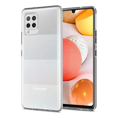 Samsung Galaxy A42 5G / M42 5G SM-A426B / M426B, Szilikon tok, Spigen Liquid Crystal, átlátszó