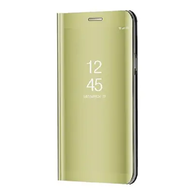 Samsung Galaxy M51 SM-M515F, Oldalra nyíló tok, hívás mutatóval, Smart View Cover, arany (utángy