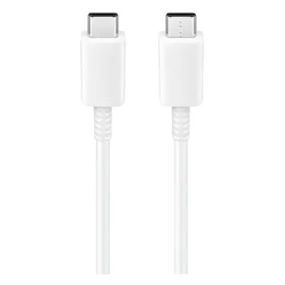 USB Type-C töltő- és adatkábel, USB Type-C, 100 cm, gyorstöltés, Samsung, fehér, gyári