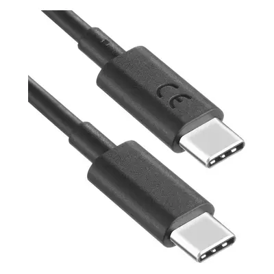 USB Type-C töltő- és adatkábel, USB Type-C, 50W, törésgátlóval, gyorstöltés, PD, Motorola, feket