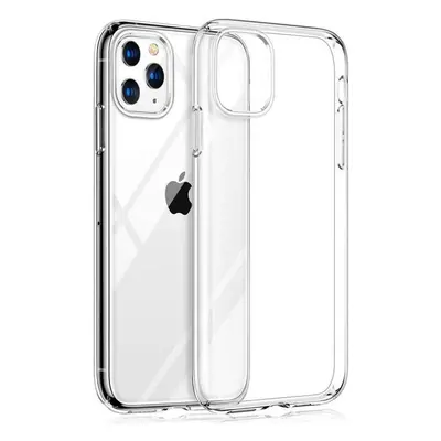 Apple iPhone 15 Plus, Szilikon tok, átlátszó