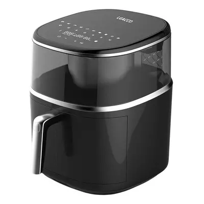 Forró levegős sütő, fritőz, Air Fryer, olaj nélküli, 1500 W teljesítmény, 8 l-es, Digitális kije