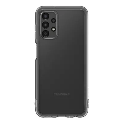 Samsung Galaxy A13 4G SM-A135F / A137F, Szilikon tok, sötétszürke, gyári