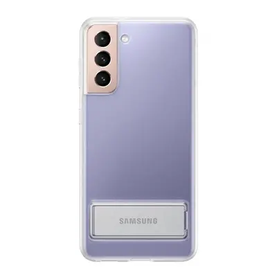 Samsung Galaxy S21 Plus 5G SM-G996, Műanyag hátlap védőtok, dupla rétegű, gumírozott, kitámasztó